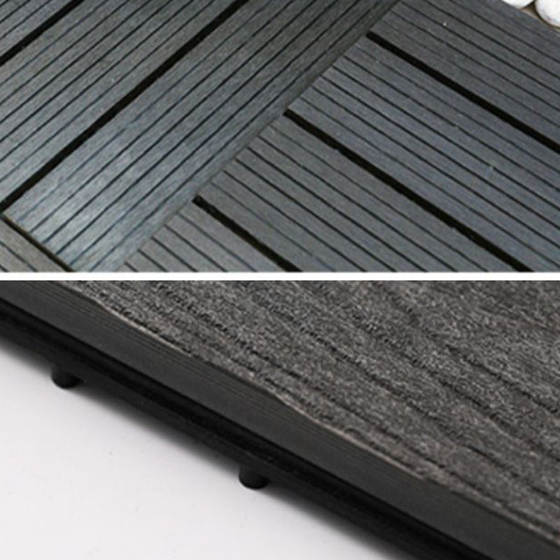 Lisslune | Striped pattern terrace tiles interlocking tiles kit outdoor patio