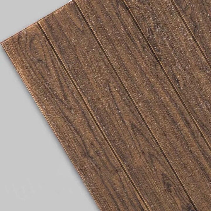Lisslune | Modern Tin Back Wall Panel Smooth Wall Ceiling Wood Grain Design Set of 1