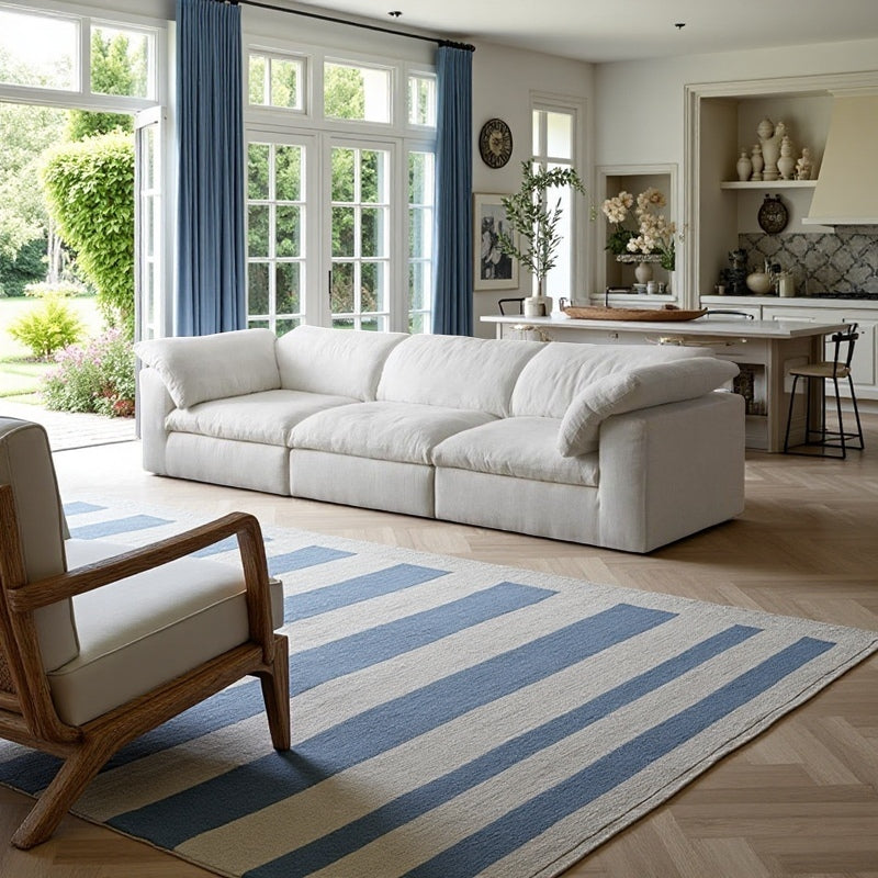 Lisslune | Lazy simple straight cloud sofa
