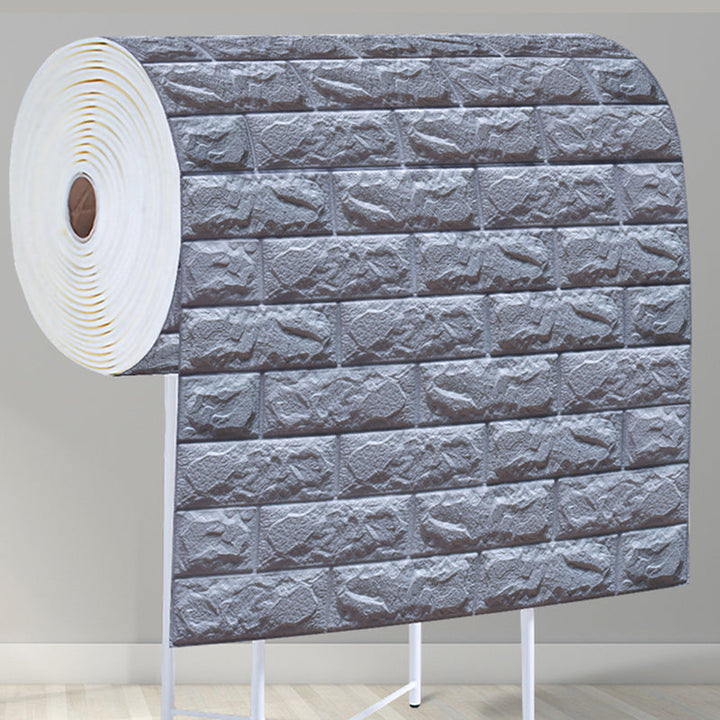 Lisslune | Modern Wall Shelf 3D Brick Bedroom and Living Room Wall Panels