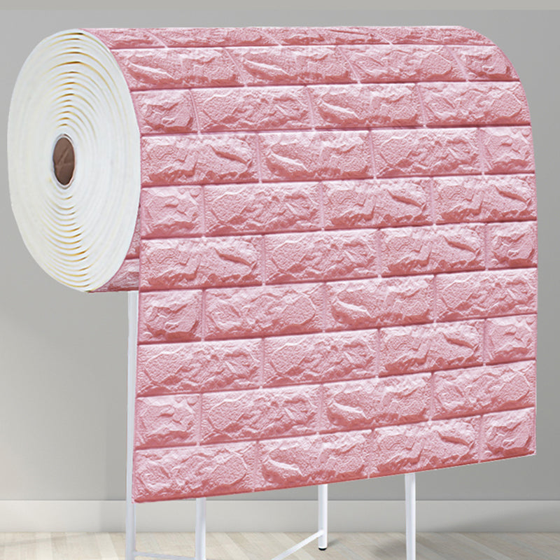 Lisslune | Modern Wall Shelf 3D Brick Bedroom and Living Room Wall Panels
