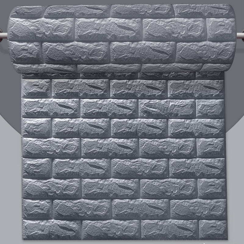 Lisslune | Modern Wall Shelf 3D Brick Bedroom and Living Room Wall Panels