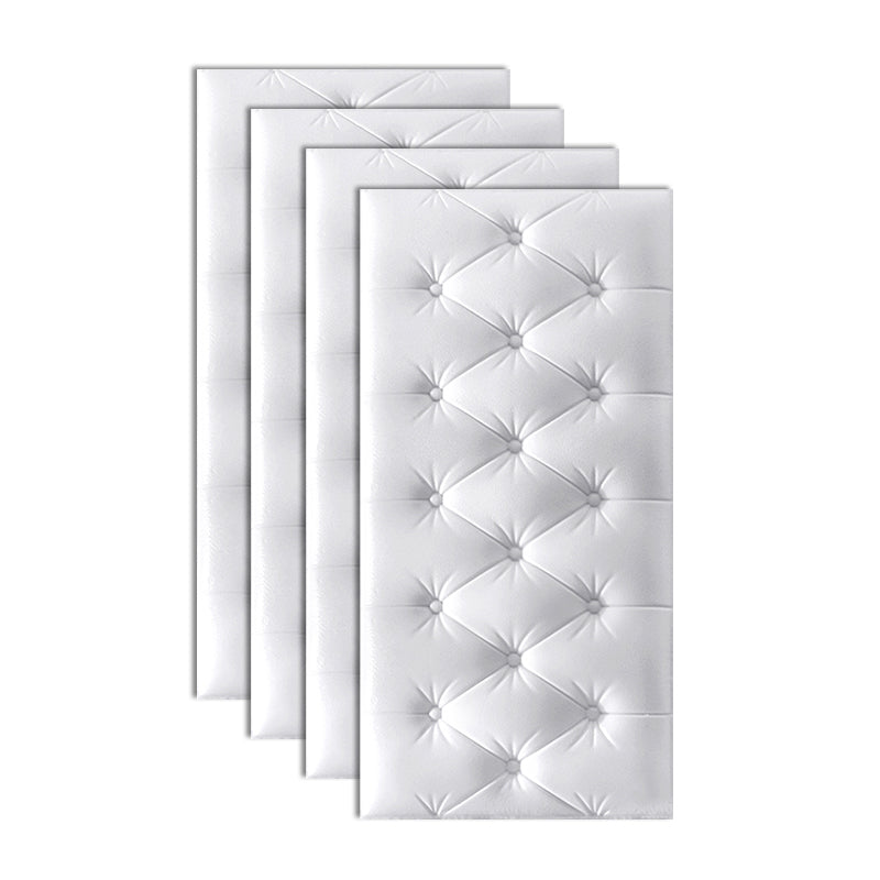 Lisslune | Modern Wall Panel Smooth Wall Interior Padded Board Set of 4