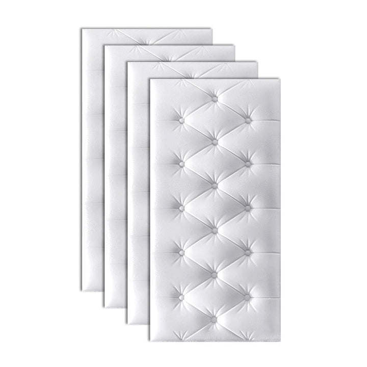 Lisslune | Modern Wall Panel Smooth Wall Interior Padded Board Set of 4