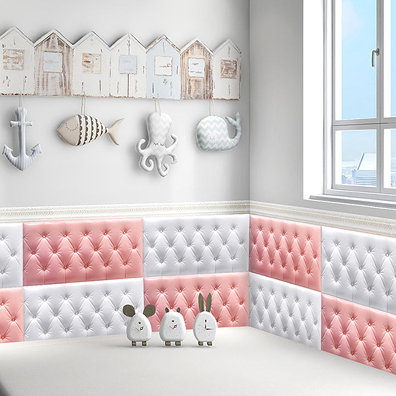 Lisslune | Modern Wall Panel Smooth Wall Interior Padded Board Set of 4