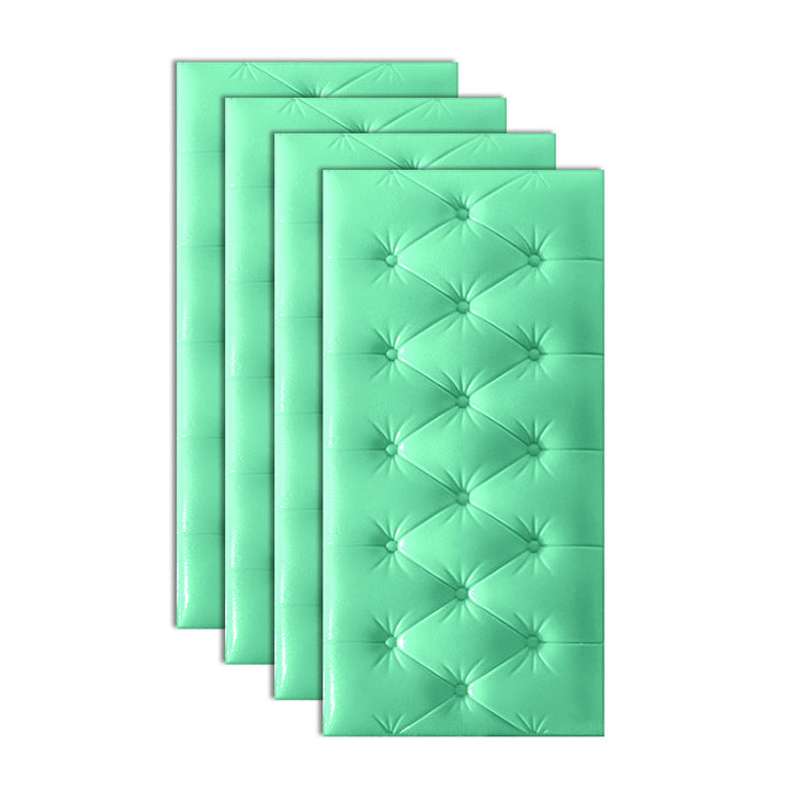 Lisslune | Modern Wall Panel Smooth Wall Interior Padded Board Set of 4