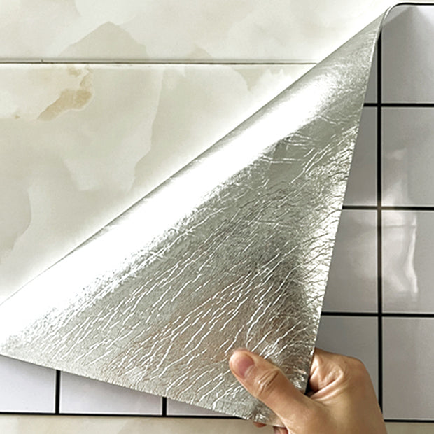 Lisslune | PVC Rectangular 10 Pack 12" X 23" Peel & Stick Mosaic Tile Kitchen and Bathroom