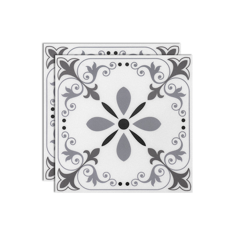 Lisslune | Print Plastic Peel & Stick Tile Field Tile for Splash Guard Wall