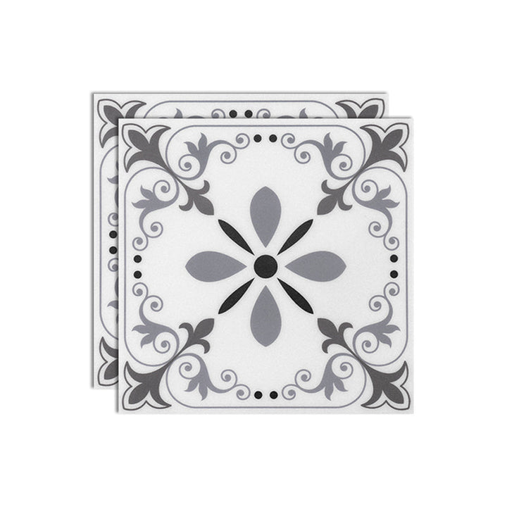 Lisslune | Print Plastic Peel & Stick Tile Field Tile for Splash Guard Wall