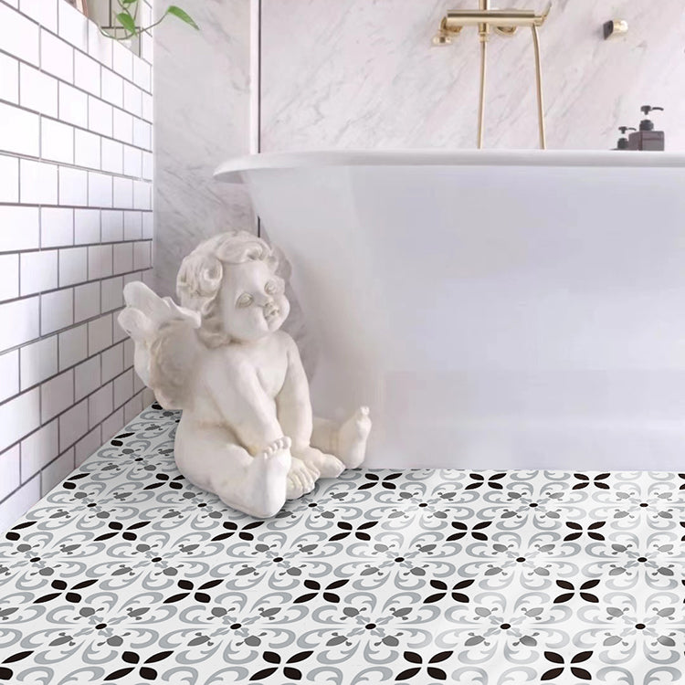 Lisslune | Print Plastic Peel & Stick Tile Field Tile for Splash Guard Wall