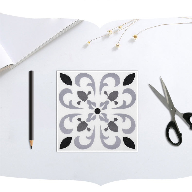 Lisslune | Print Plastic Peel & Stick Tile Field Tile for Splashback Wall