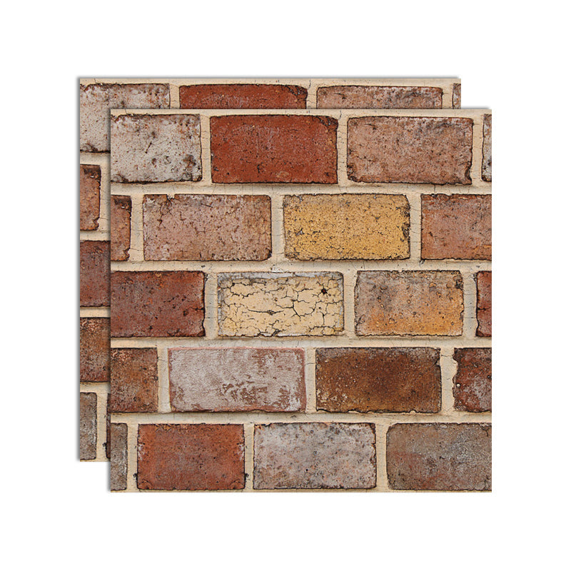 Lisslune | Plastic Peel-and-Stick Tiles Indoor Subway Tiles Wallpaper with Waterproof
