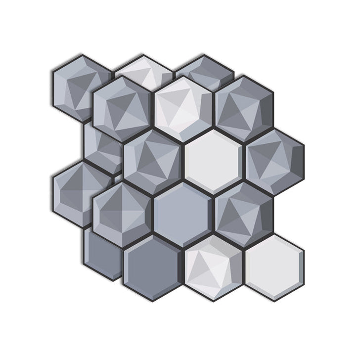 Lisslune | Plastic Peel-and-Stick Tiles Indoor Subway Tiles Wallpaper with Waterproof