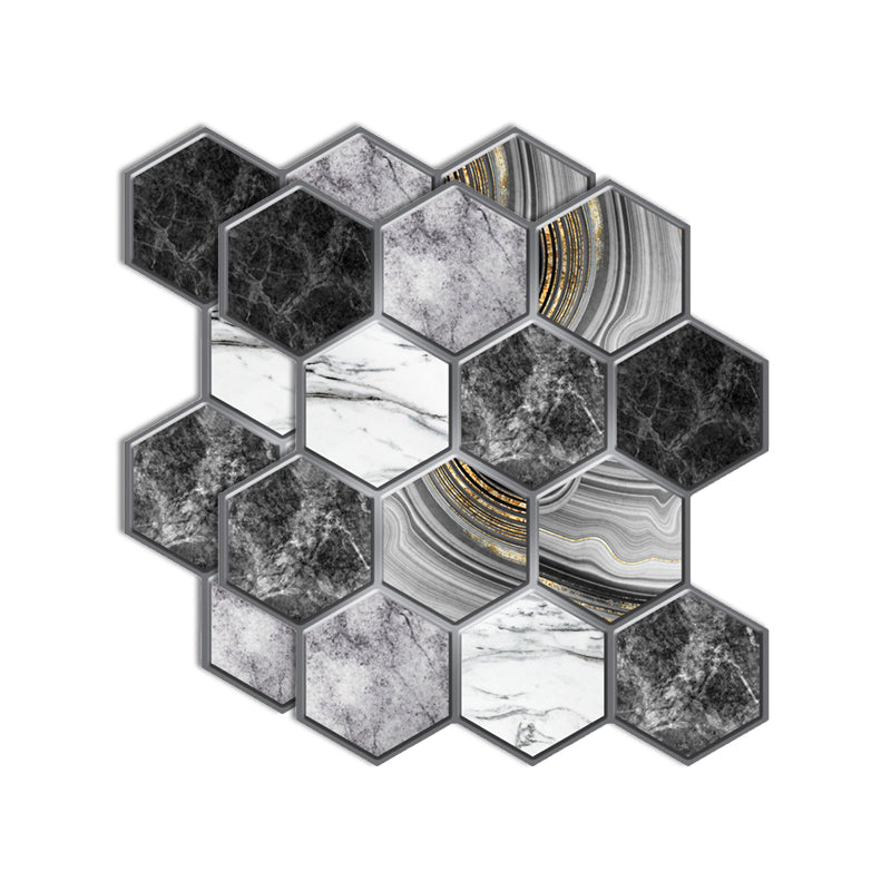Lisslune | Plastic Peel-and-Stick Tiles Indoor Subway Tiles Wallpaper with Waterproof