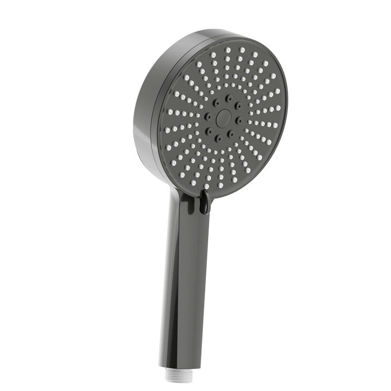 Lisslune | Plastic Handheld Showerhead Round Hand Shower with Self-Cleaning