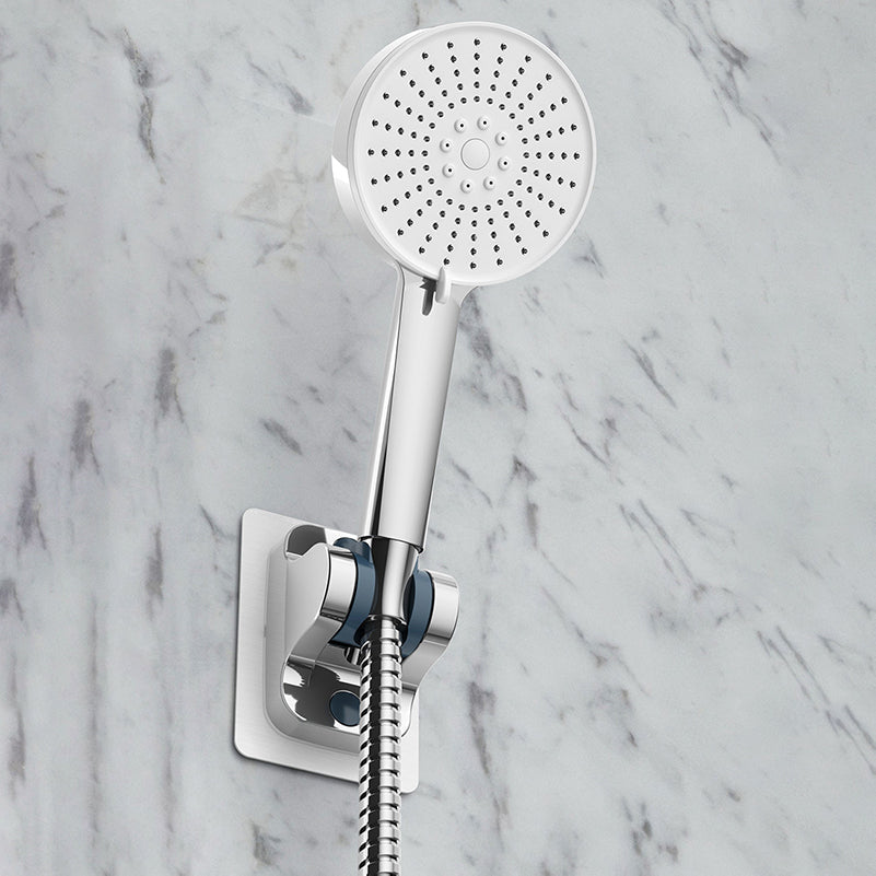 Lisslune | Plastic Handheld Showerhead Round Hand Shower with Self-Cleaning