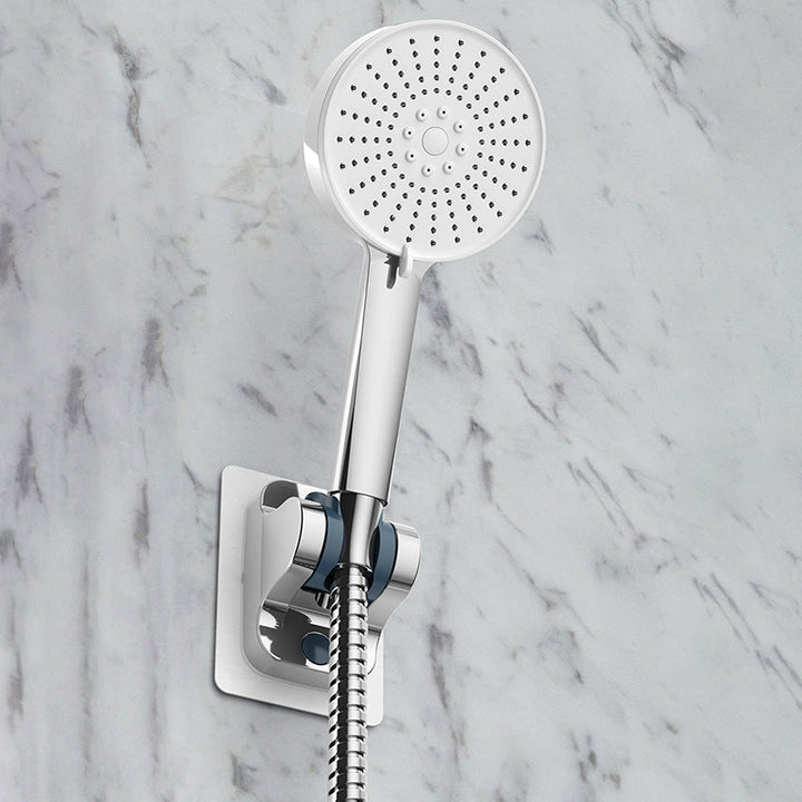 Lisslune | Plastic Handheld Showerhead Round Hand Shower with Self-Cleaning