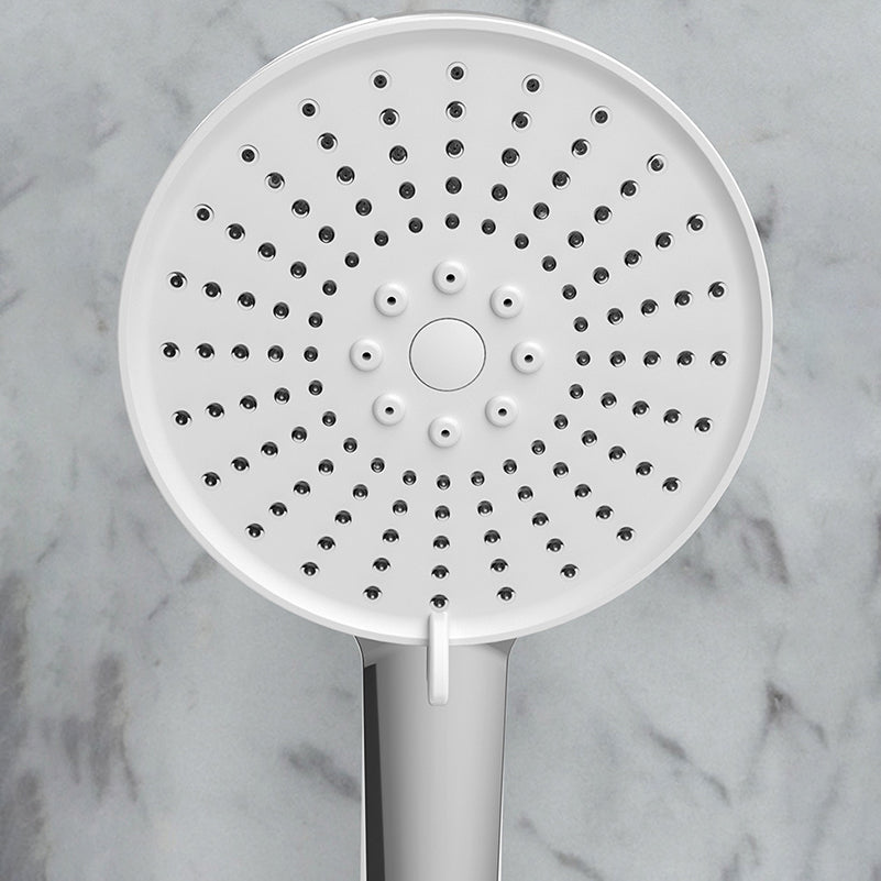 Lisslune | Plastic Handheld Showerhead Round Hand Shower with Self-Cleaning