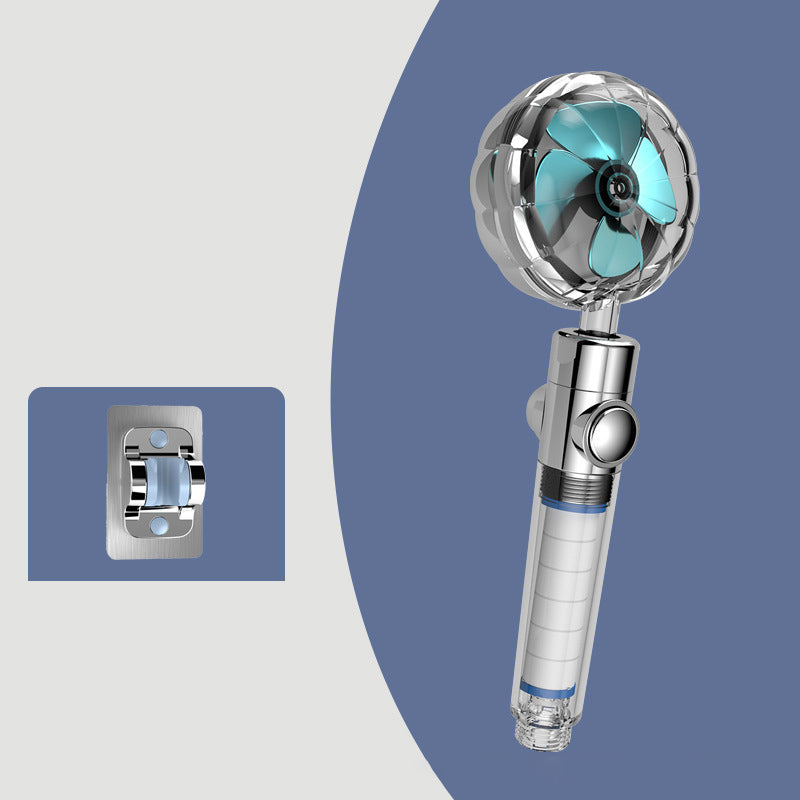 Lisslune | Contemporary Hand Shower Round Plastic Hand Shower with Adjustable Spray Pattern