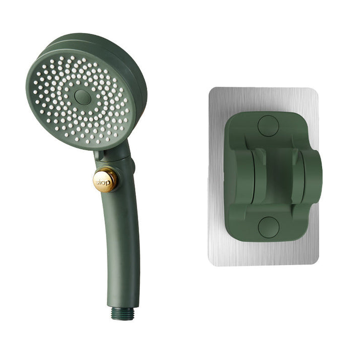Lisslune | Plastic gloves round adjustable spray pattern hand shower