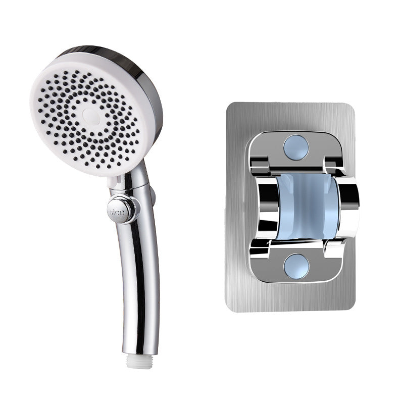 Lisslune | Plastic gloves round adjustable spray pattern hand shower
