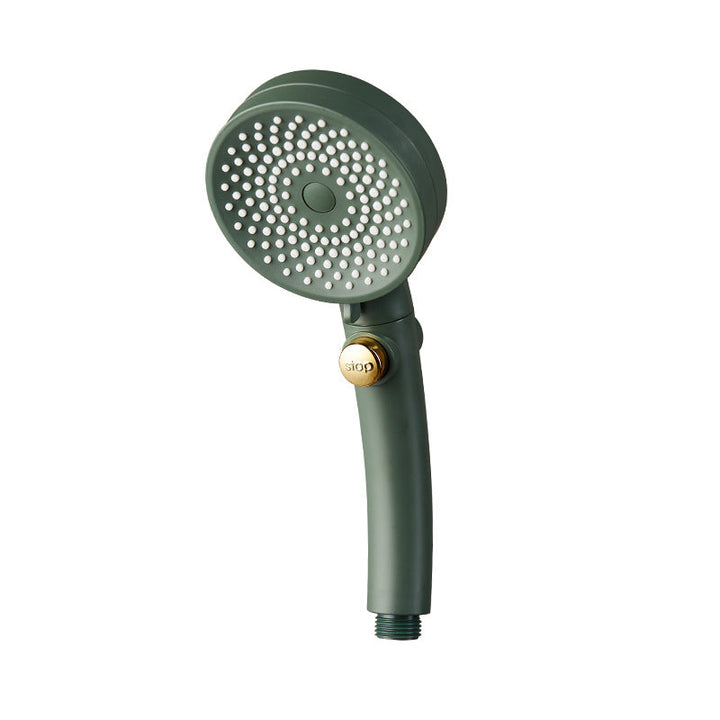 Lisslune | Plastic gloves round adjustable spray pattern hand shower