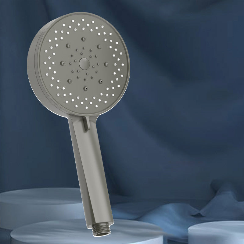 Lisslune | Plastic Handheld Shower Head Round Handheld Shower Head with Adjustable Spray Pattern