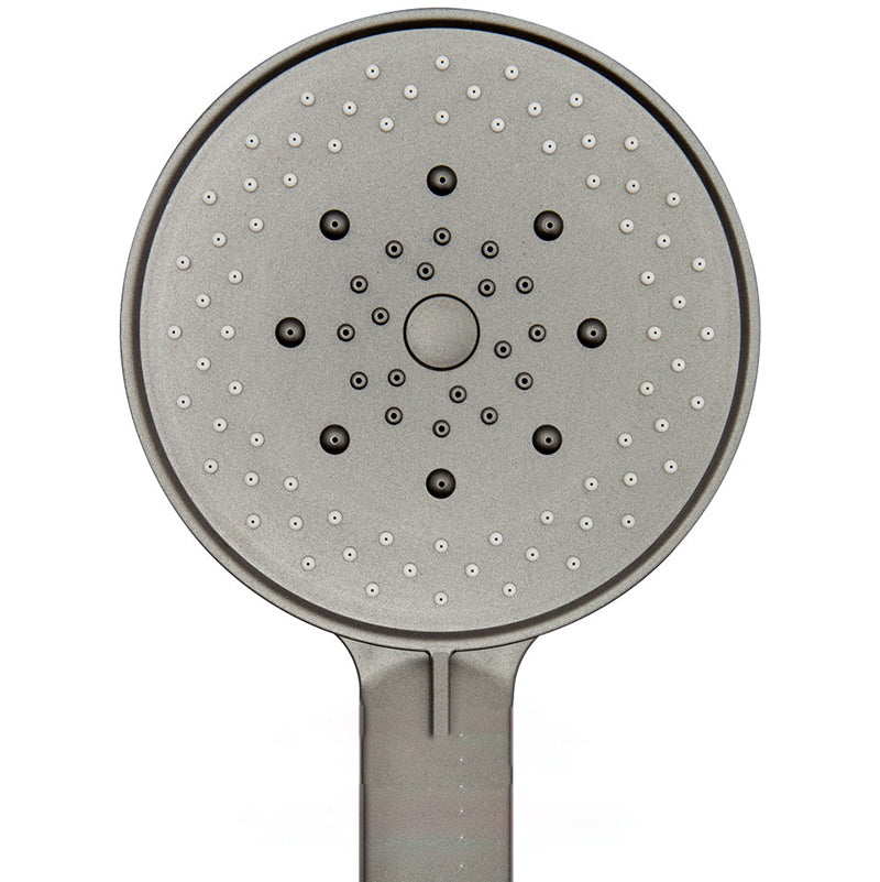 Lisslune | Plastic Handheld Shower Head Round Handheld Shower Head with Adjustable Spray Pattern