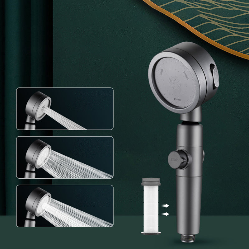 Lisslune | Plasti Showerhead Contemporary Handheld Showerhead with Adjustable Water Flow