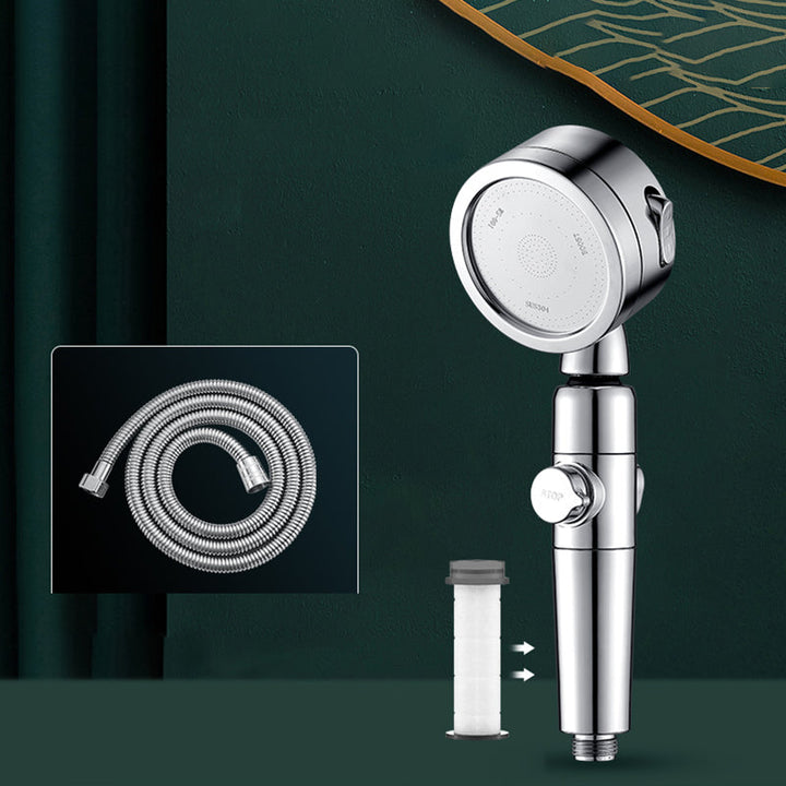 Lisslune | Plasti Showerhead Contemporary Handheld Showerhead with Adjustable Water Flow