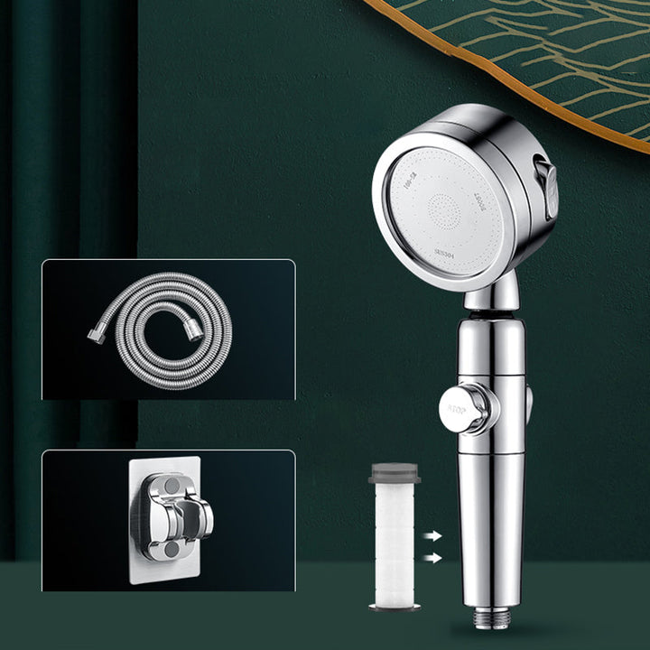 Lisslune | Plasti Showerhead Contemporary Handheld Showerhead with Adjustable Water Flow
