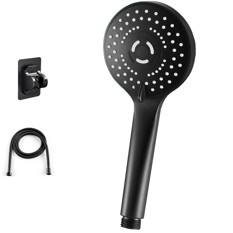 Lisslune | Round Shower Head Plastic Modern Shower Head with Adjustable Spray Pattern