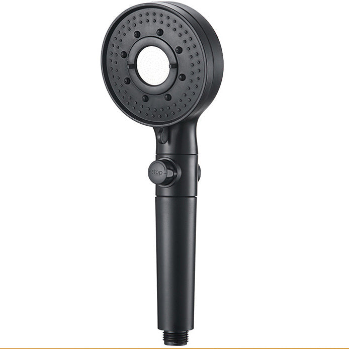 Lisslune | Round Shower Head Plastic Modern Shower Head with Adjustable Spray Pattern