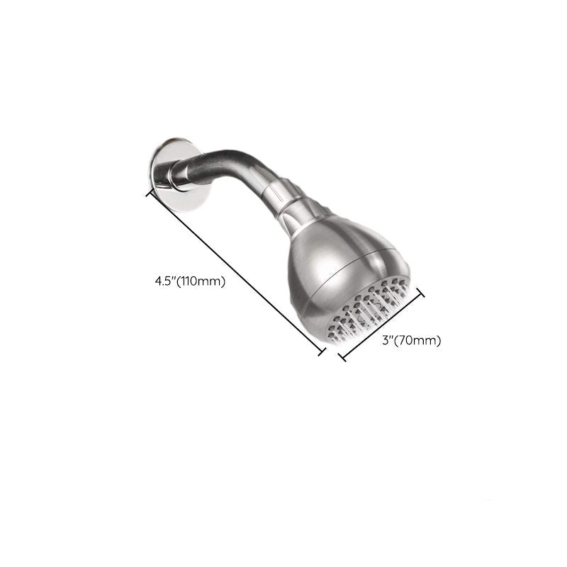 Lisslune | Modern Style Handheld Showerhead Wall Mount Round Standard Showerhead