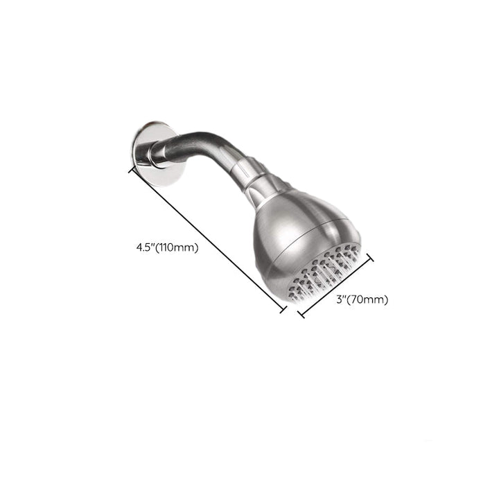 Lisslune | Modern Style Handheld Showerhead Wall Mount Round Standard Showerhead