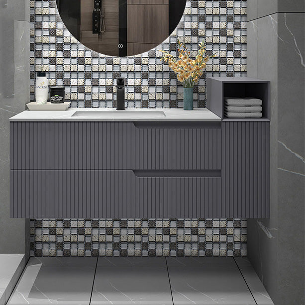 Lisslune | Mosaic tile wall mural plastic peel and stick wall tile with waterproof