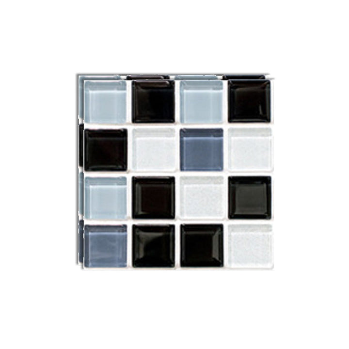 Lisslune | Mosaic Tile Wall Wallpaper Plastic Peel and Stick Wall Tile with Waterproof