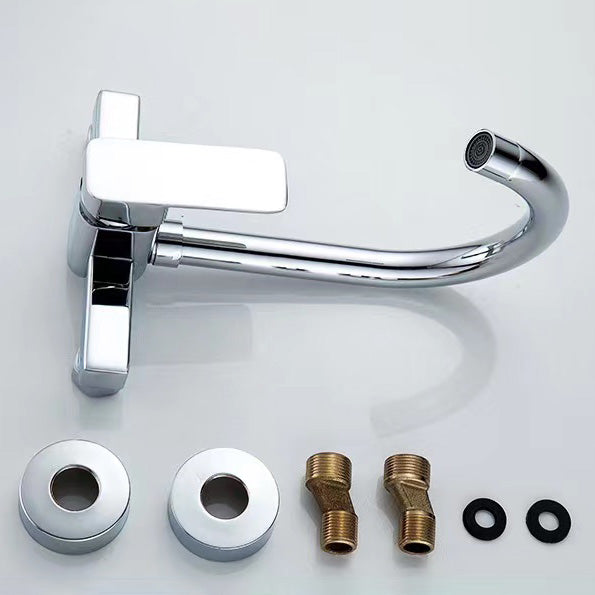 Lisslune | Center connection basin mixer single lever swivel spout center connection fitting