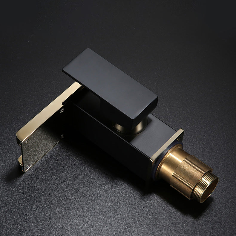 Lisslune | Basin Waterfall Outlet Single Lever Tap with LED Light