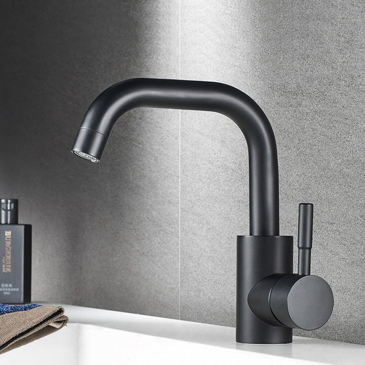Lisslune | Basin Waterfall Outlet Single Lever Tap with LED Light