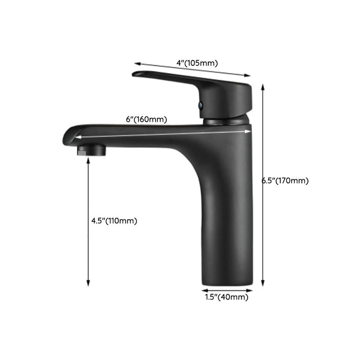 Lisslune | Basin Waterfall Outlet Single Lever Tap with LED Light