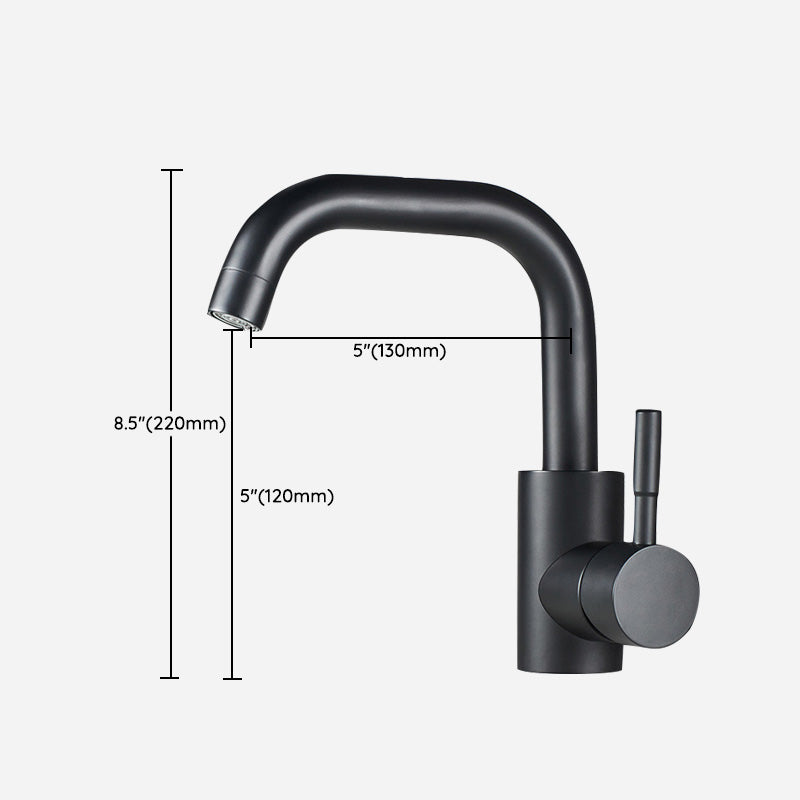 Lisslune | Basin Waterfall Outlet Single Lever Tap with LED Light