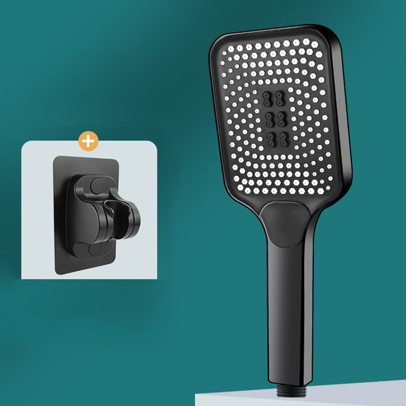Lisslune | Contemporary Handheld Supercharged Showerhead Square 3 Settings Spray Head