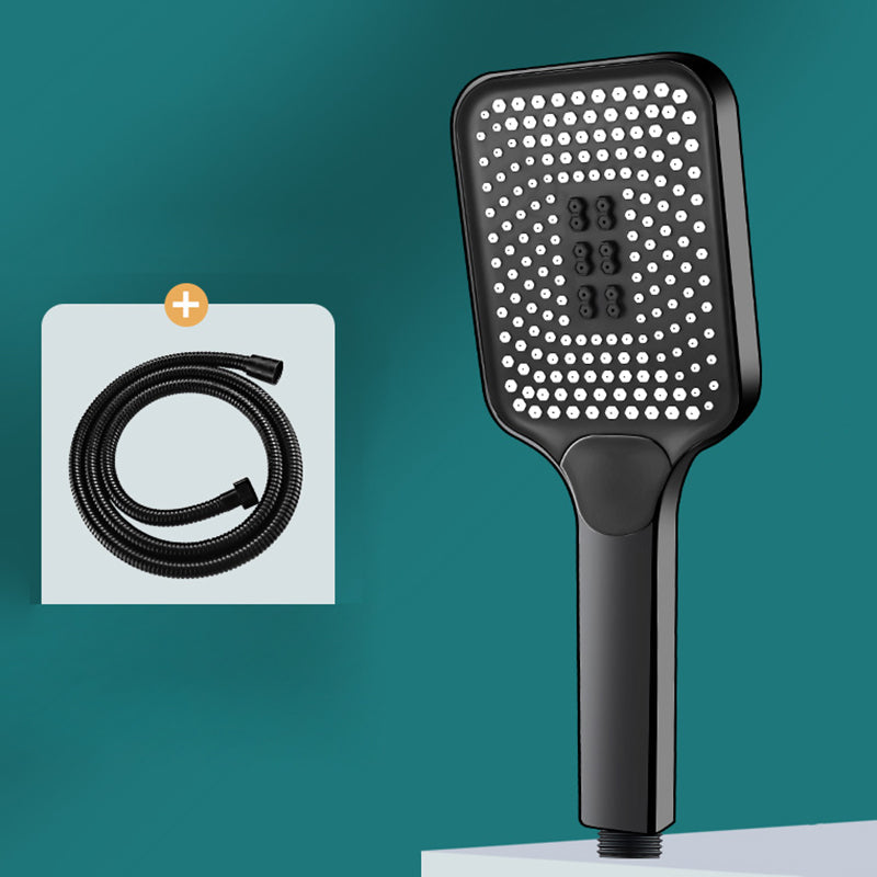 Lisslune | Contemporary Handheld Supercharged Showerhead Square 3 Settings Spray Head