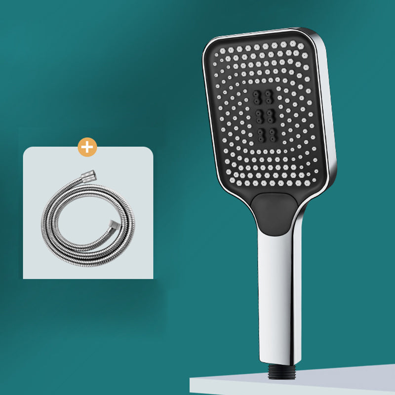 Lisslune | Contemporary Handheld Supercharged Showerhead Square 3 Settings Spray Head