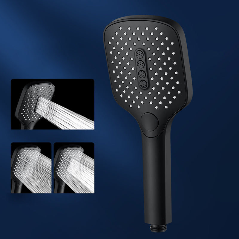 Lisslune | Contemporary Fixed Shower Head Square Metal Shower Head Combo