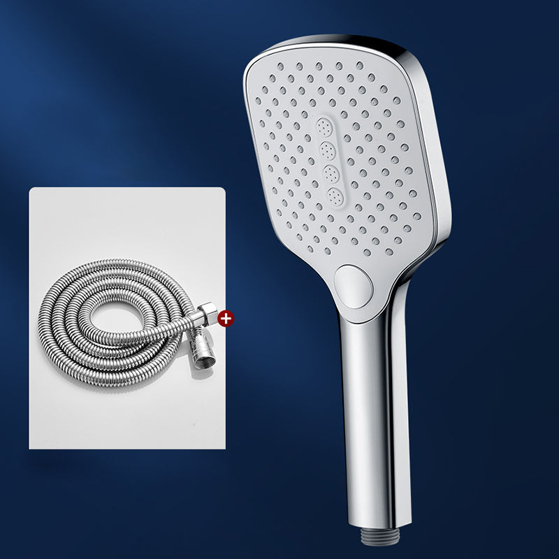 Lisslune | Contemporary Fixed Shower Head Square Metal Shower Head Combo