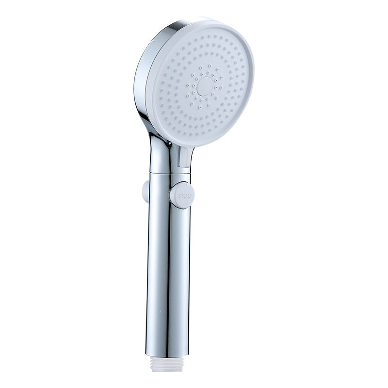 Lisslune | Modern adjustable shower head metal 3 spray functions shower head combi