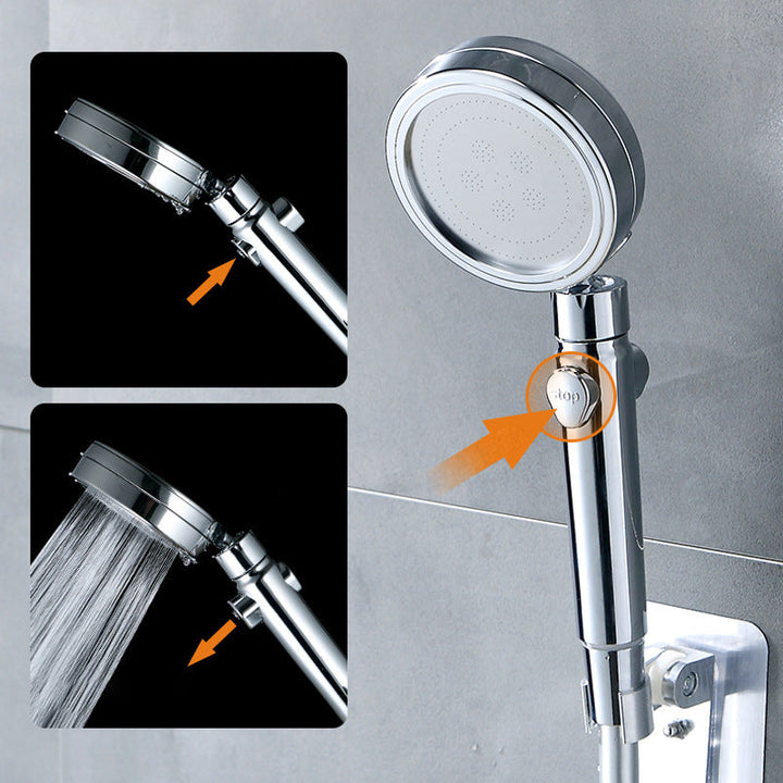 Lisslune | 5-Spray Sample Showerhead Combo Contemporary Adjustable Showerhead