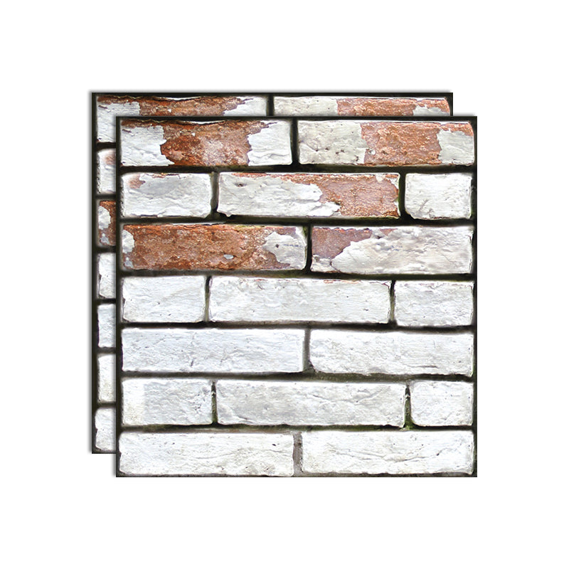 Lisslune | 3D Peel and Stick Tiles Plastic Square Peel and Stick Tiles with Waterproof